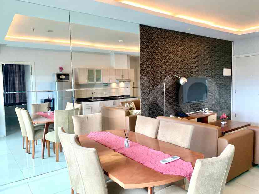 Tipe 2 Kamar Tidur di Lantai 40 untuk disewakan di Thamrin Residence Apartemen - fth484 2