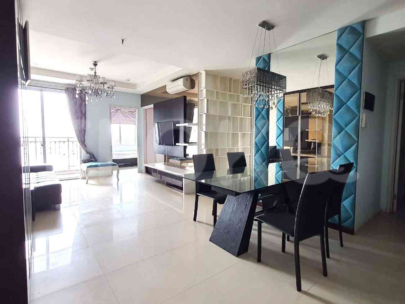 84 sqm, 9th floor, 3 BR apartment for sale in Tebet 6