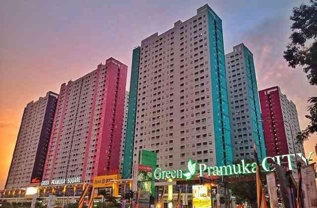 Sewa Apartemen Green Pramuka City Apartemen 