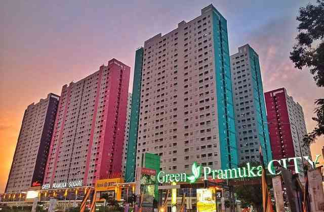 Sewa Apartemen Green Pramuka City Apartment