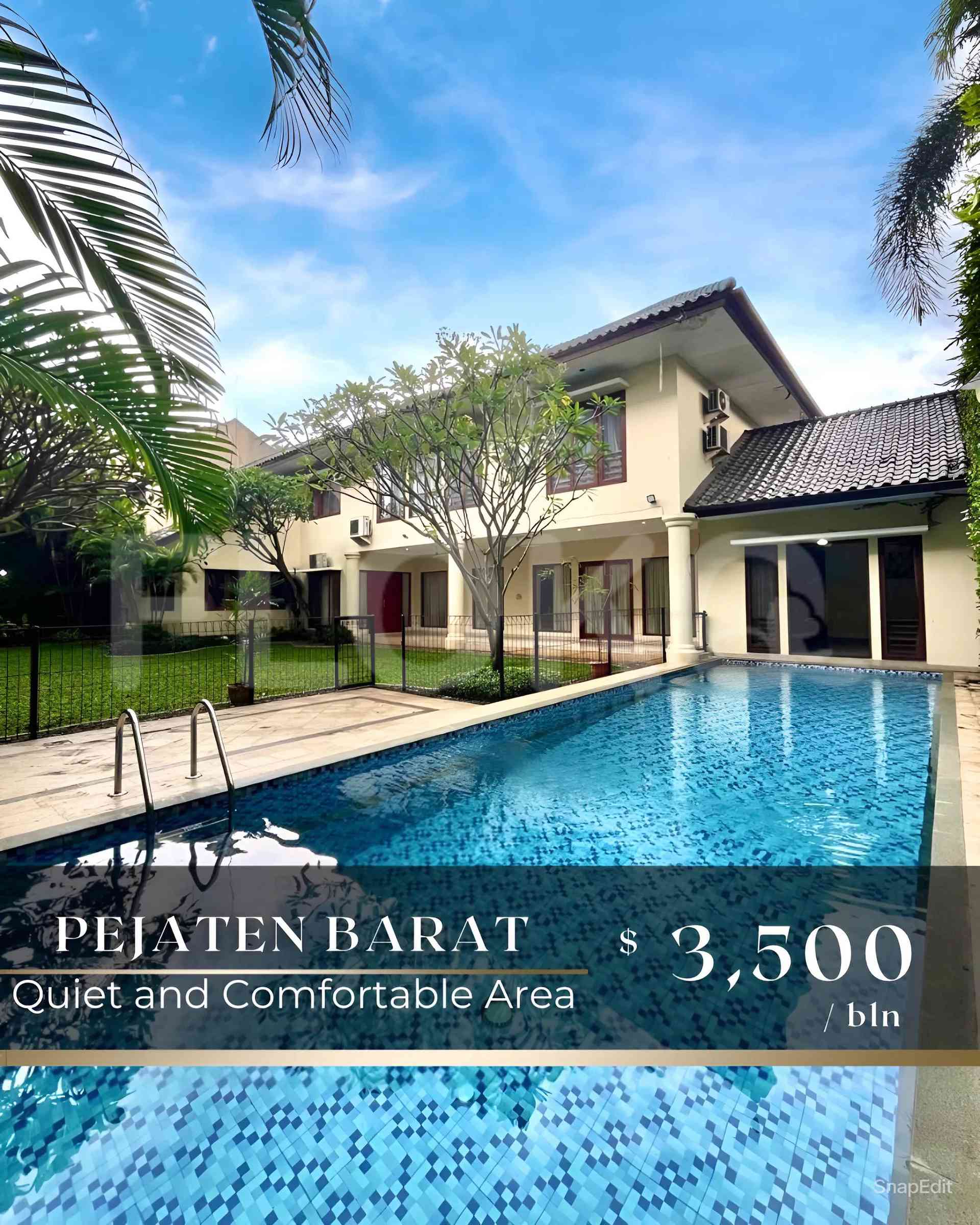 600 sqm, 4 BR house for rent in Pejaten Barat, Pejaten 28