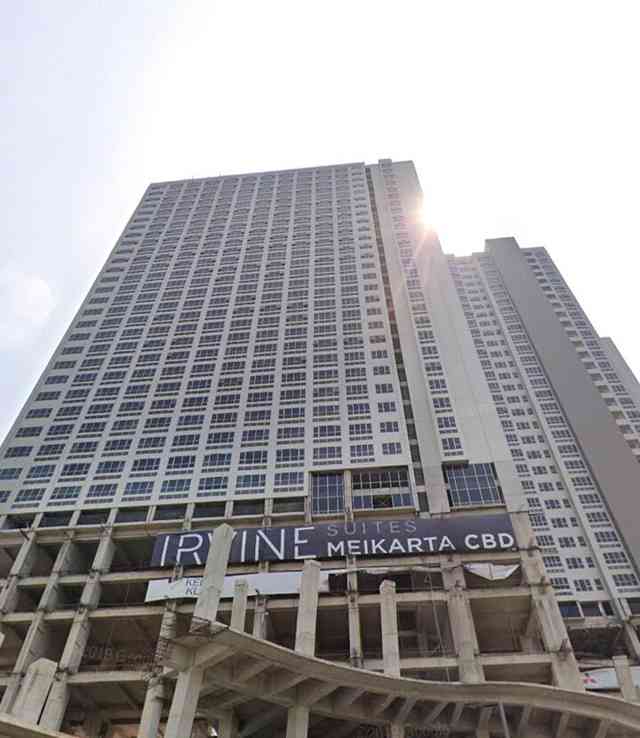 Sewa Apartemen Irvine Suites