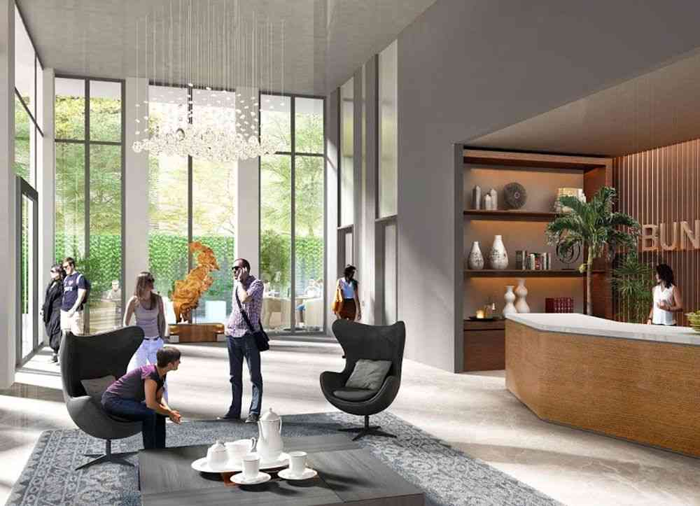 Lobby Sentraland Cengkareng Apartment