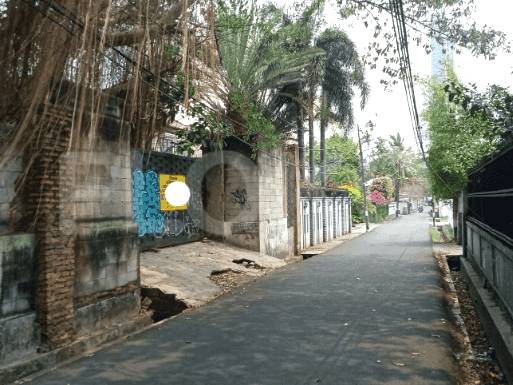 Disewakan Tanah Luas 1450 m2 di Jl Bangka, Mampang 1