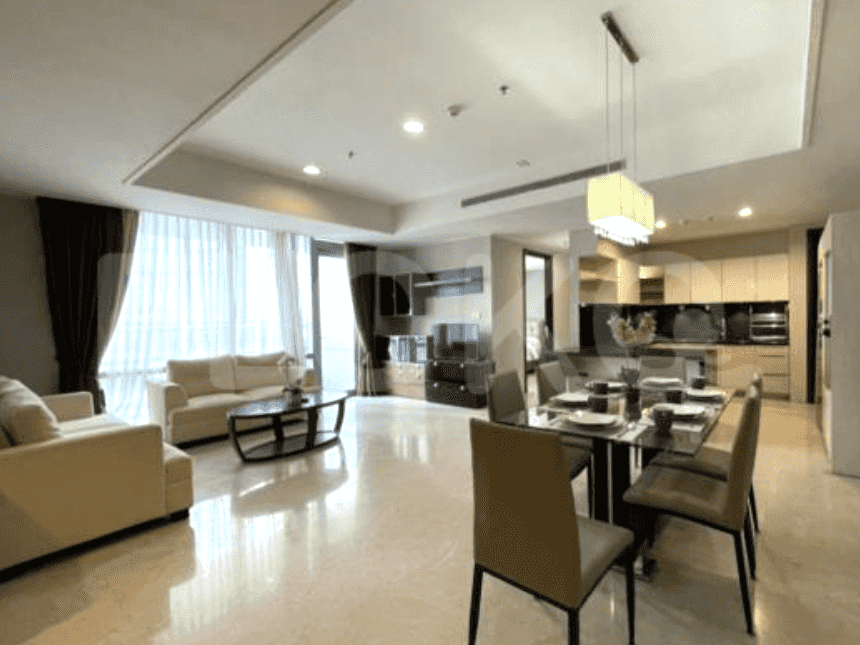 174 sqm, 14th floor, 3 BR apartment for sale in Kuningan 1