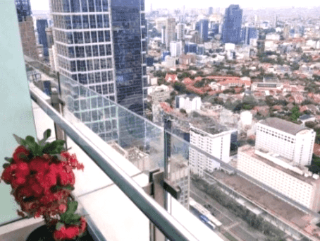 261 sqm, 48th floor, 3 BR apartment for sale in Menteng 4