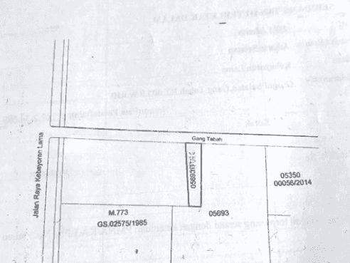 Dijual Tanah Luas 378 m2 di Jalan Raya Kebayoran Lama, Grogol 2