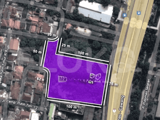 8116 sqm, Land for Sale in Jalan Jendral Ahmad Yani, Cempaka Putih 5