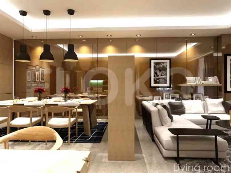 185 sqm, 21st floor, 3 BR apartment for sale in Cipete 1