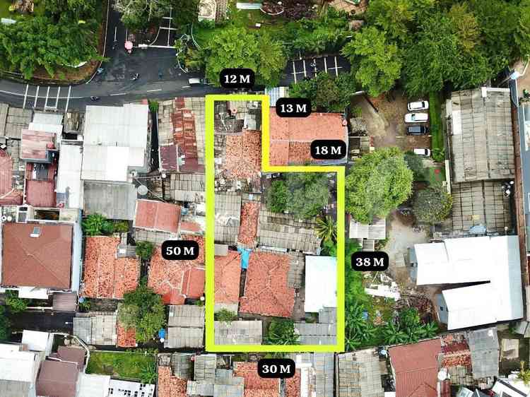 Dijual Tanah Luas 1234 m2 di Jl Raya Utama, Permata Hijau 1