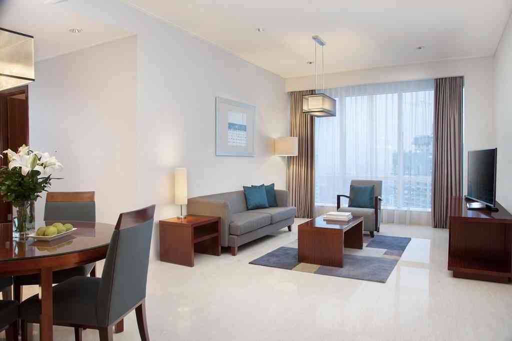 Living Room Mayflower Apartment (Indofood Tower)