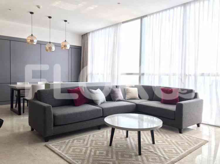 Tipe 3 Kamar Tidur di Lantai 15 untuk disewakan di SCBD Suites - fsc8d1 1