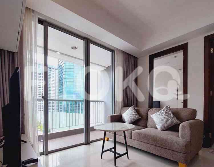 Tipe 2 Kamar Tidur di Lantai 22 untuk disewakan di ST Moritz Apartemen - fpub4e 1