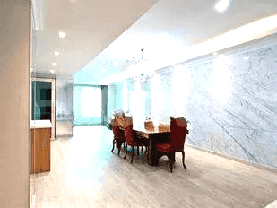 237 sqm, 8th floor, 3 BR apartment for sale in Gandaria 4