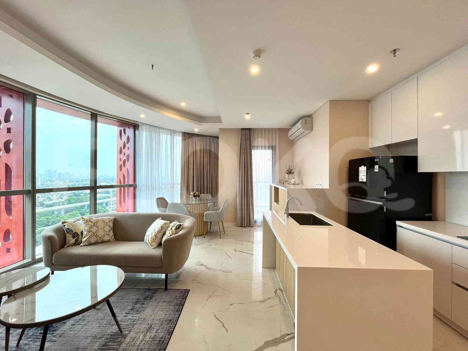 2 Bedroom on 23rd Floor for Rent in South Quarter TB Simatupang - ftb64d 2