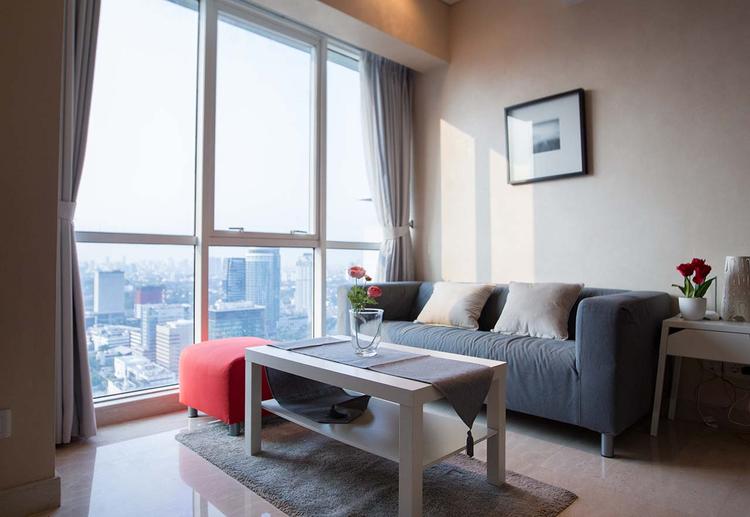 undefined Bedroom on 39th Floor for Rent in Sky Garden - queen-bedroom-at-39th-floor-d87 2