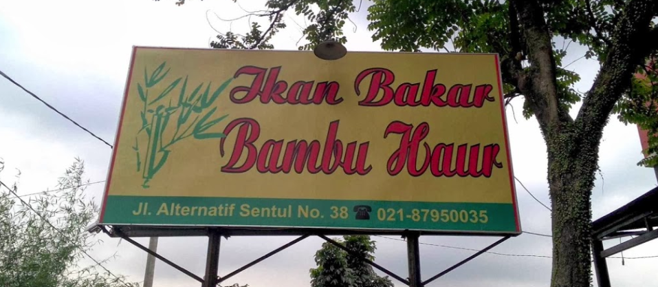 tempat makan di Sentul ikan bakar bumbu haur