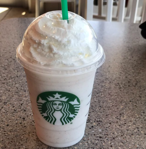 cake batter frappucino