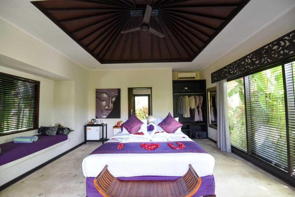 bedroom in Katala Villas villa di sanur